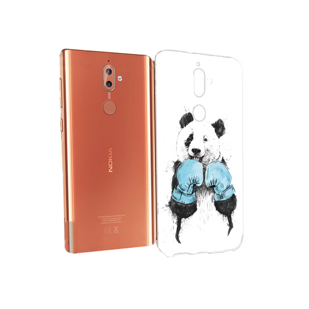 

Чехол MyPads Tocco для Nokia 9 панда боксер (PT126479.94.531), Прозрачный, Tocco