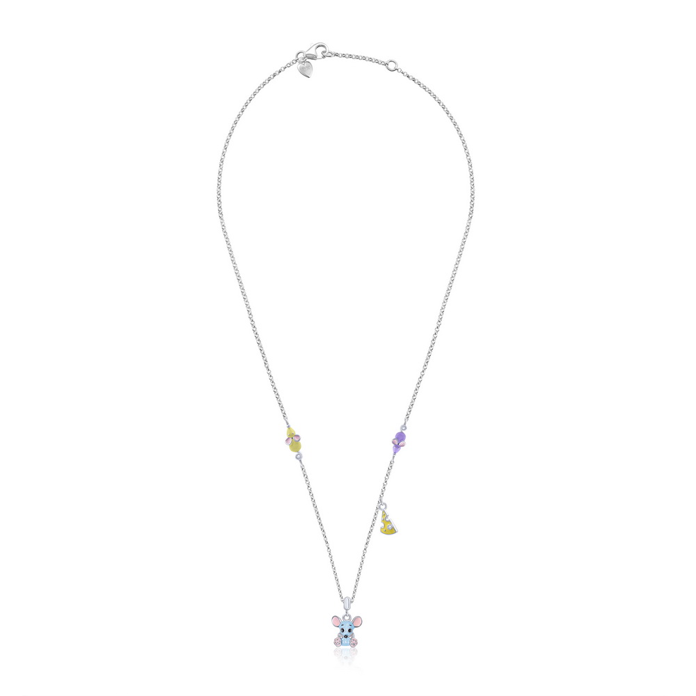 

Колье из серебра с эмалью 42 см Uma&Umi 719565300604, 719565300604