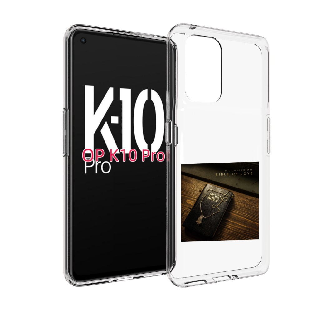 

Чехол MyPads Snoop Dogg BIBLE OF LOVE для OPPO K10 Pro, Прозрачный, Tocco