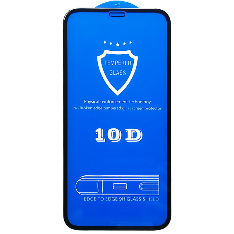 

Защитное стекло 10d для iphone x/xs/11 pro, прозрачный+черная рамка