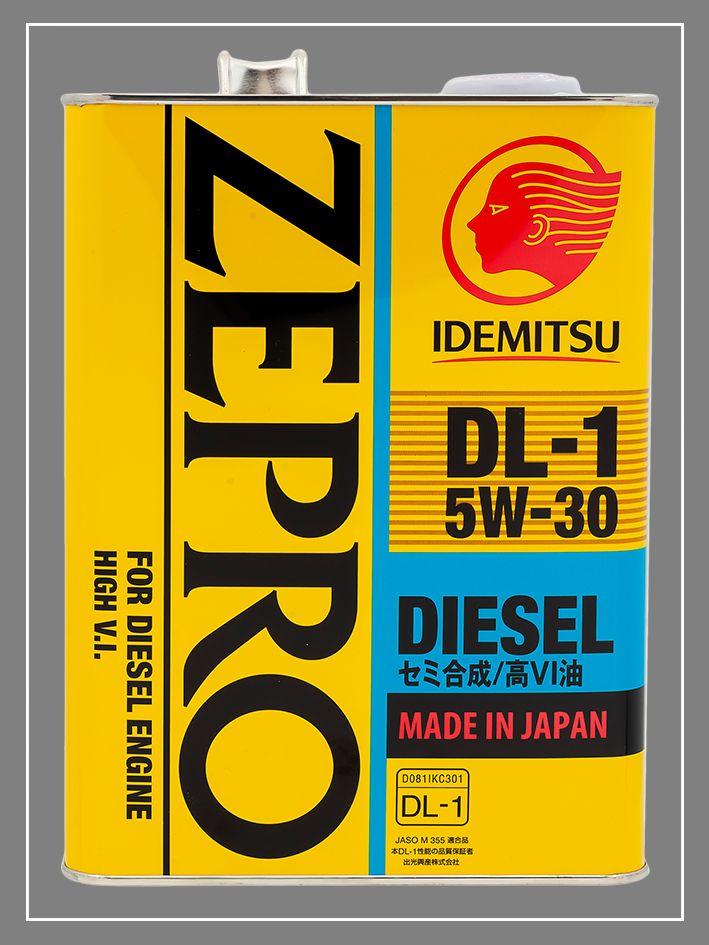 Моторное масло IDEMITSU Zepro Diesel 5W-30 DL-1, ACEA C2-08