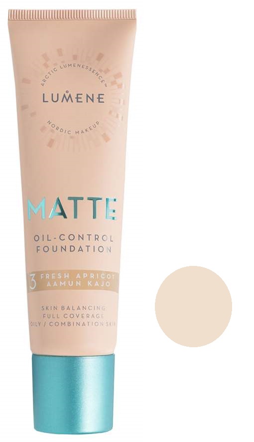 фото Тональный крем lumene matte oil-control foundation 00 ultra light 30 мл