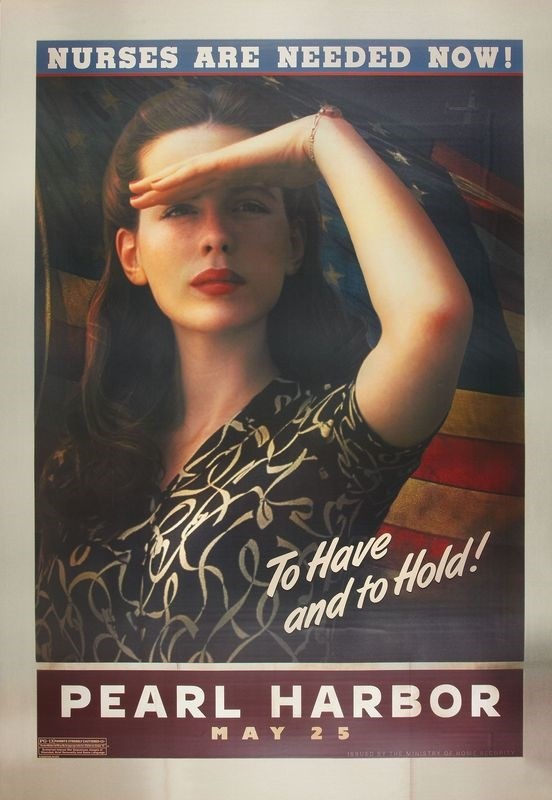 

Постер к фильму "Перл-Харбор" (Pearl Harbor) 50x70 см