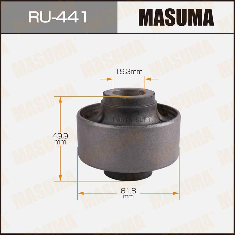 

Сайлентблок HONDA CITY MASUMA RU-441