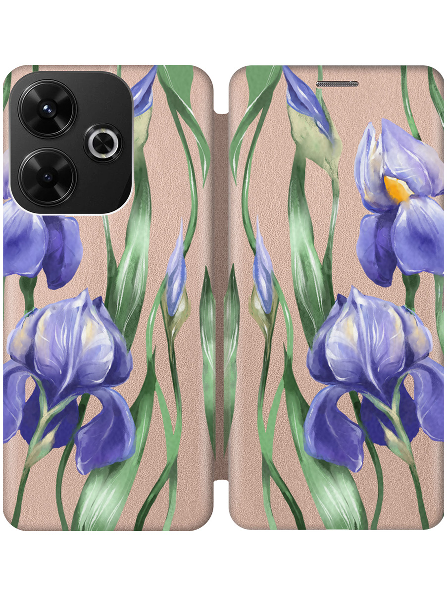 

Чехол-книжка на Xiaomi Redmi 13 / Redmi Note 13R, Poco M6 4g с принтом золотой 811062, Золотистый;прозрачный;белый;синий, 783988621