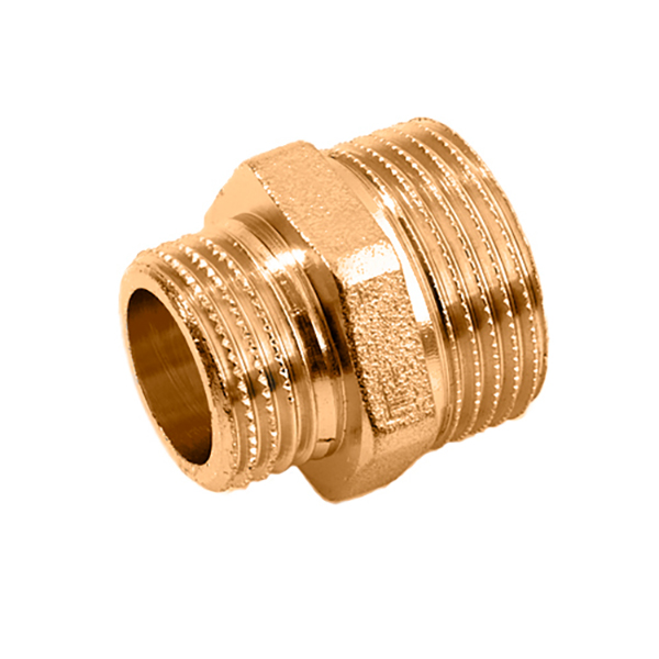 

Ниппель переходной латунный 1/2"х1/4" TIM (10шт), Оранжевый, Переходник