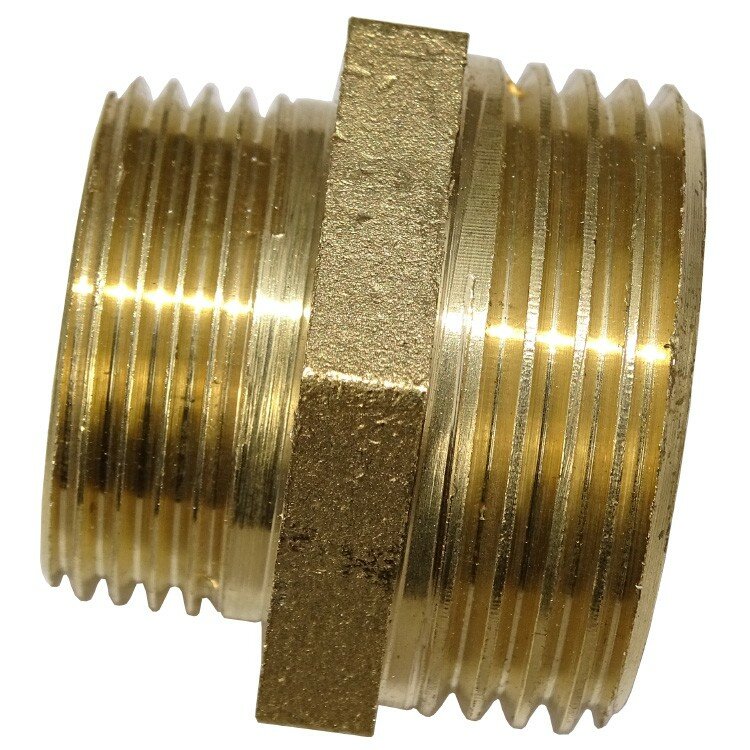 

Ниппель переходной латунный 1 1/2"х1/2" TIM (5шт), Оранжевый, Переходник