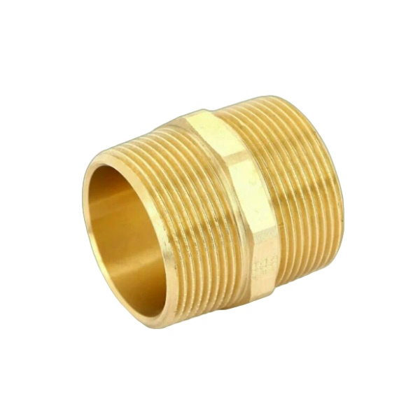 

Ниппель 3/4" НН латунь (10шт.) TIM, Золотистый, Ниппель