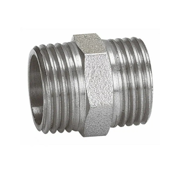 

Ниппель 1/2" НН латунь (10шт.) TIM, Серый, Ниппель
