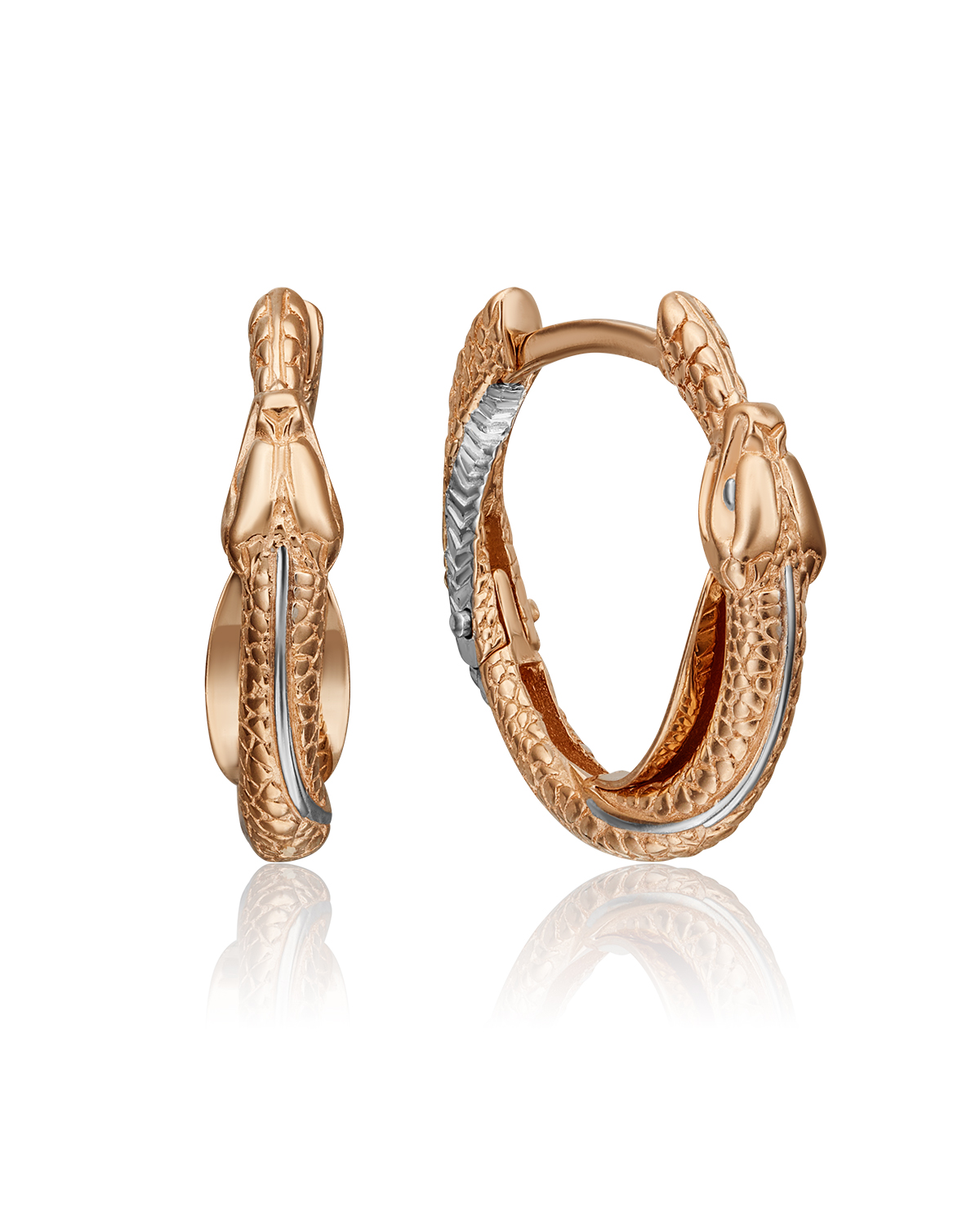 

Серьги конго из красного золота PLATINA jewelry 02-4376-00, 02-4376-00