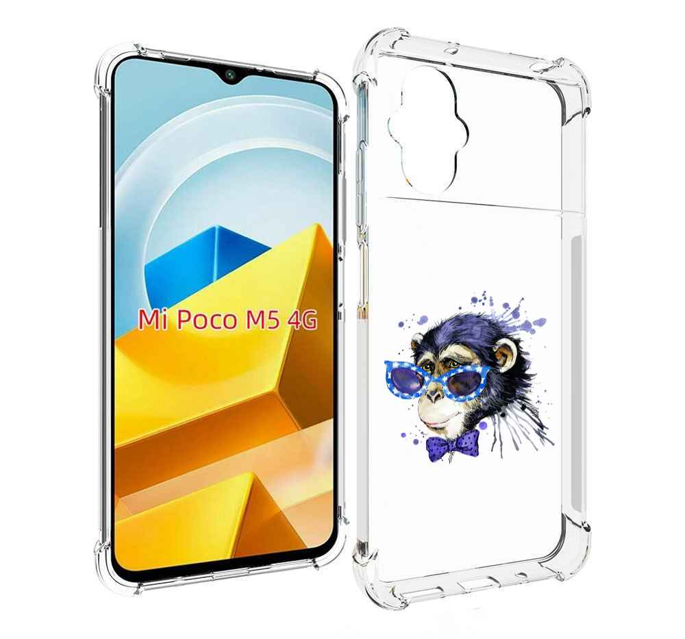 

Чехол MyPads Tocco для Xiaomi M5 акварельная обезьяна, Прозрачный, Tocco