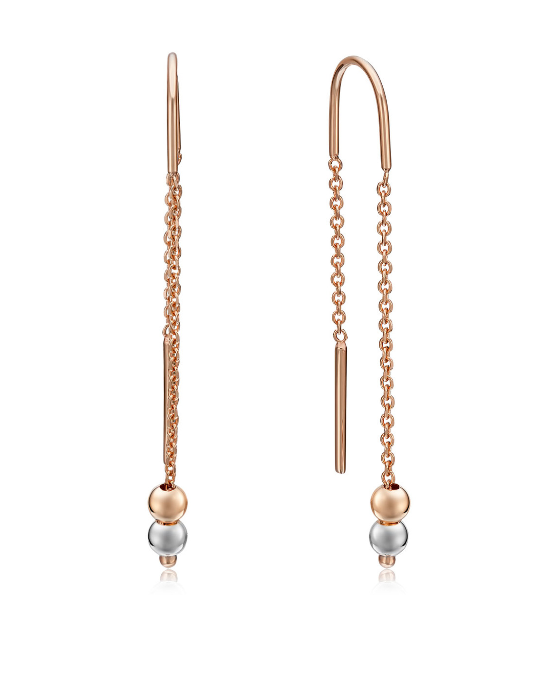 

Серьги из золота PLATINA jewelry 02-4310-00-000-1111-01, 02-4310-00-000-1111-01