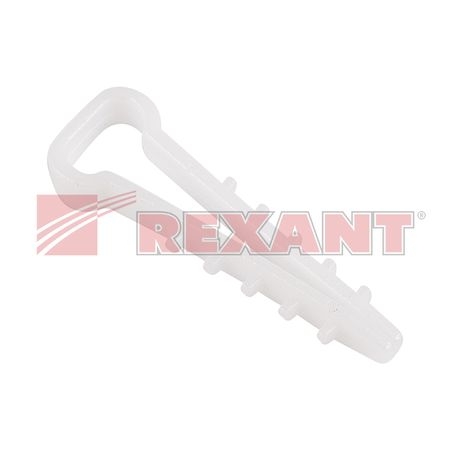 

Дюбель-хомут 6-12 КФ бел. (прямоугольный) REXANT (100шт), Белый