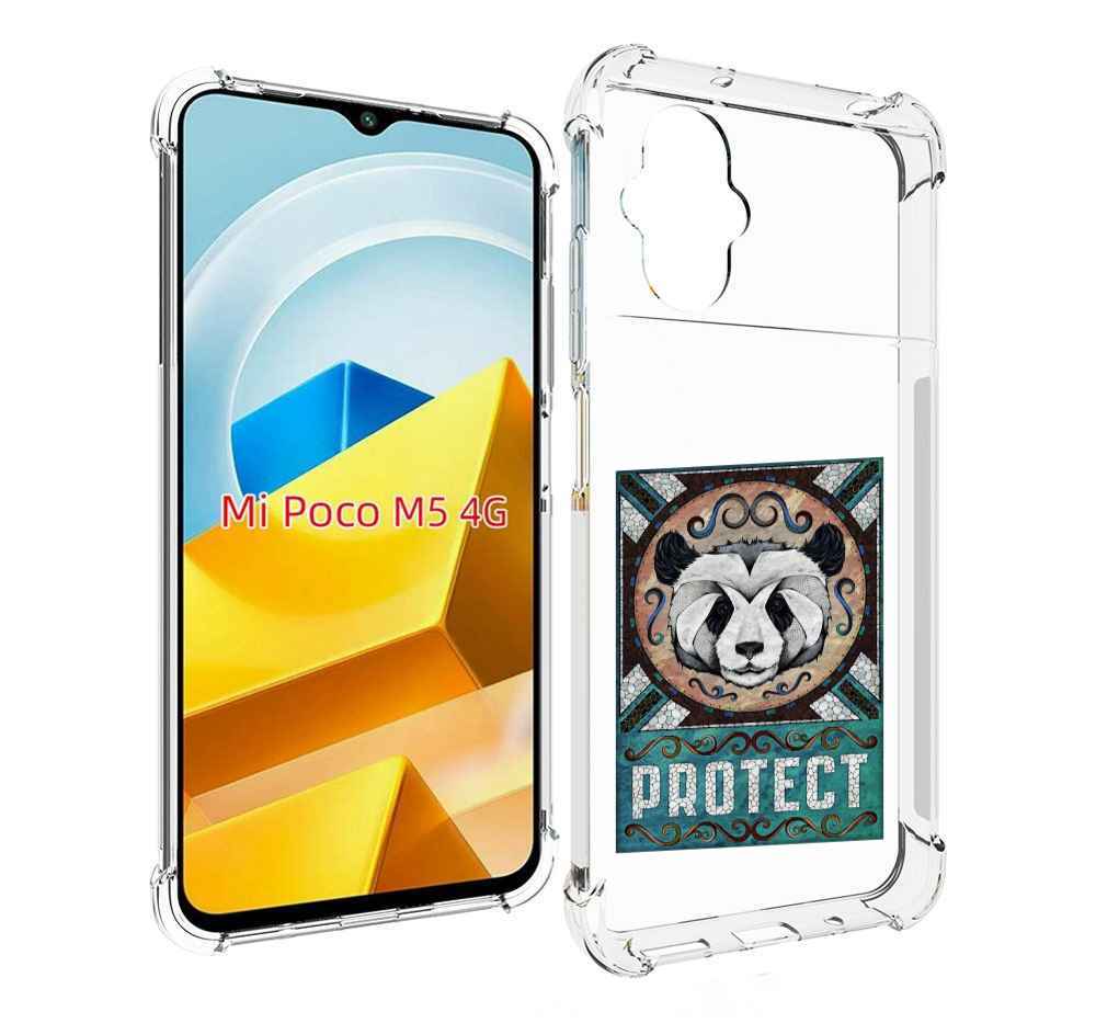 

Чехол MyPads Tocco для Xiaomi M5 защита панды, Прозрачный, Tocco