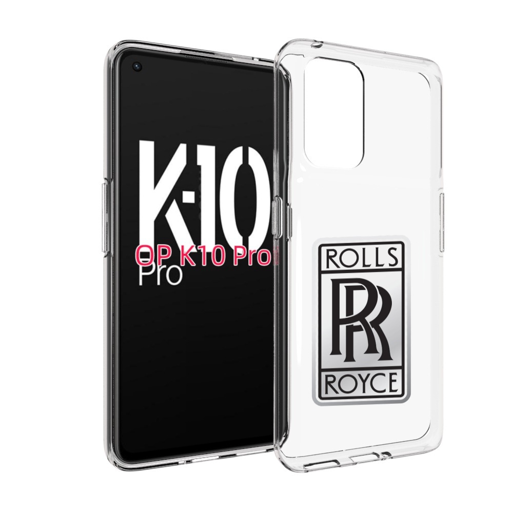 

Чехол MyPads Rolls-Royce мужской для OPPO K10 Pro, Прозрачный, Tocco