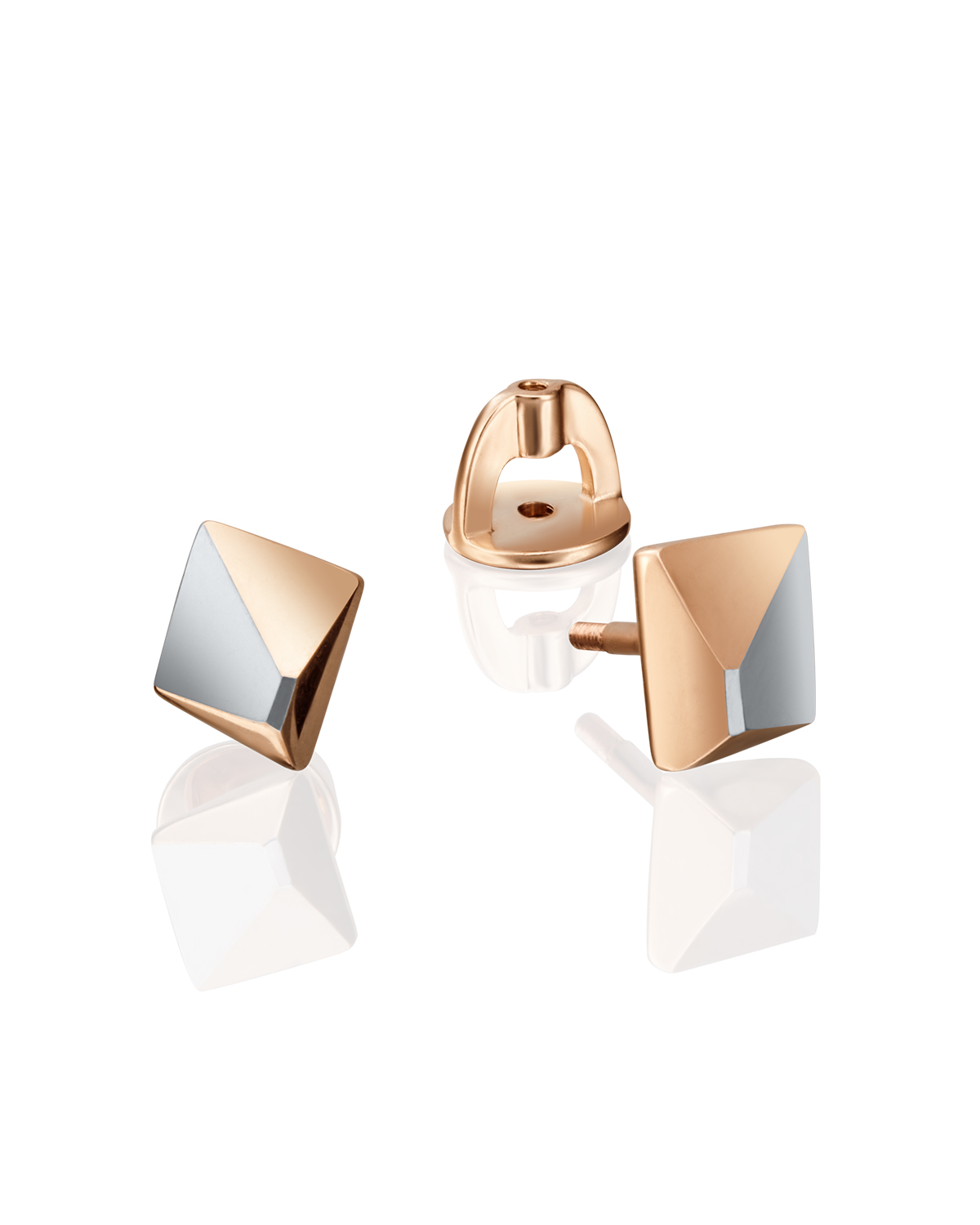 

Серьги пусеты из красного золота PLATINA jewelry 02-4222-00, 02-4222-00