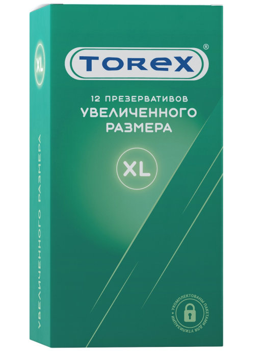 Презервативы Torex большого размера гладкие 12 шт.