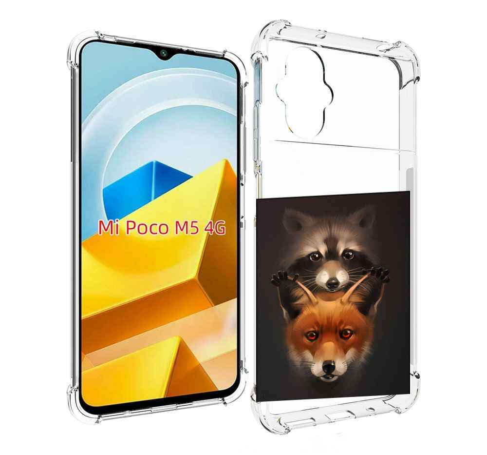 

Чехол MyPads Tocco для Xiaomi M5 енотик-лисенок, Прозрачный, Tocco