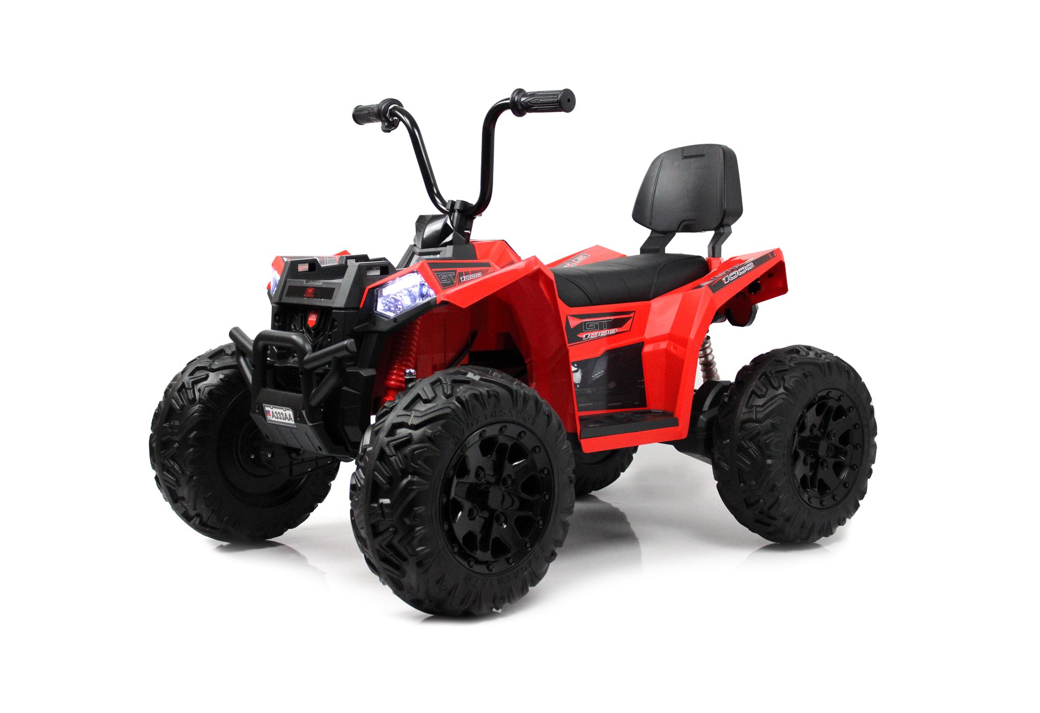 

Детский электроквадроцикл RIVERTOYS A333AA 4WD красный