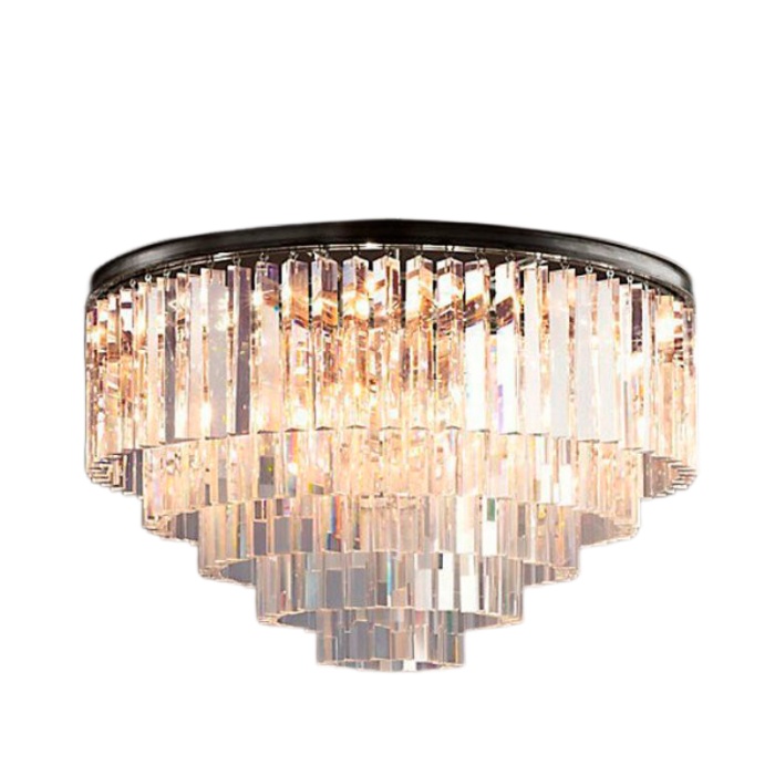 

Люстра RH 1920s Odeon Clear Glass Fringe Chandelier D80 от ImperiumLoft
