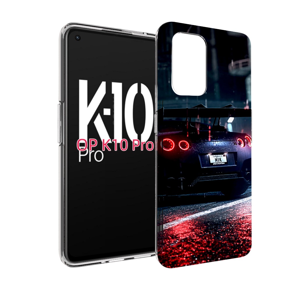 

Чехол MyPads Nissan Skyline для OPPO K10 Pro, Прозрачный, Tocco