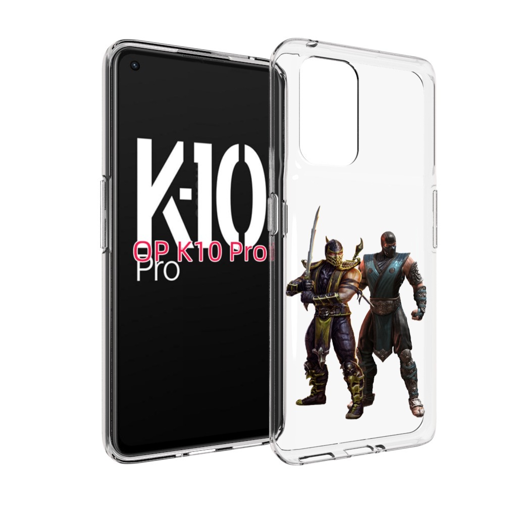 

Чехол MyPads Mortal-Kombat-1 для OPPO K10 Pro, Прозрачный, Tocco