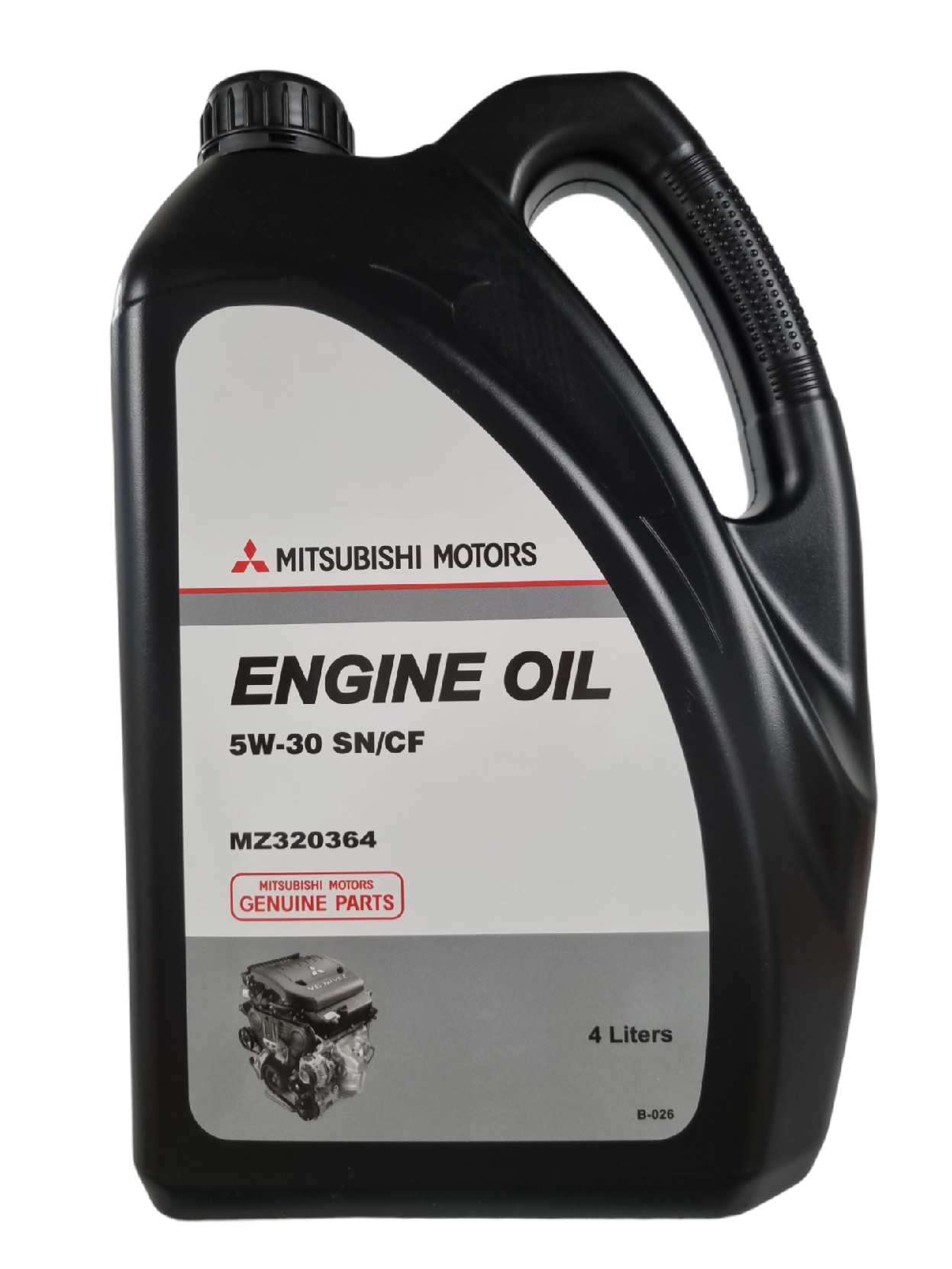 Моторное масло Mitsubishi Engine Oil Semi-Syntheic SN/CF 5W30 4л