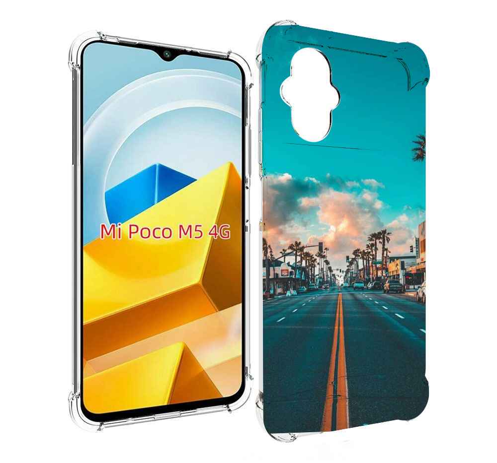 

Чехол MyPads Tocco для Xiaomi M5 дорога-в-лос-анджелес, Прозрачный, Tocco
