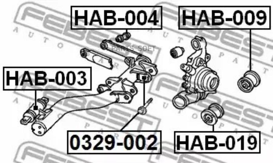 

FEBECT 2929003 Болт с эксцентриком