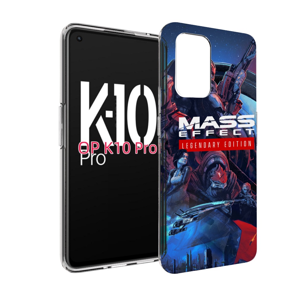 

Чехол MyPads Mass Effect Legendary Edition для OPPO K10 Pro, Прозрачный, Tocco