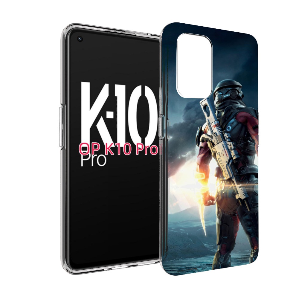 

Чехол MyPads Mass Effect Andromeda Ryder для OPPO K10 Pro, Прозрачный, Tocco