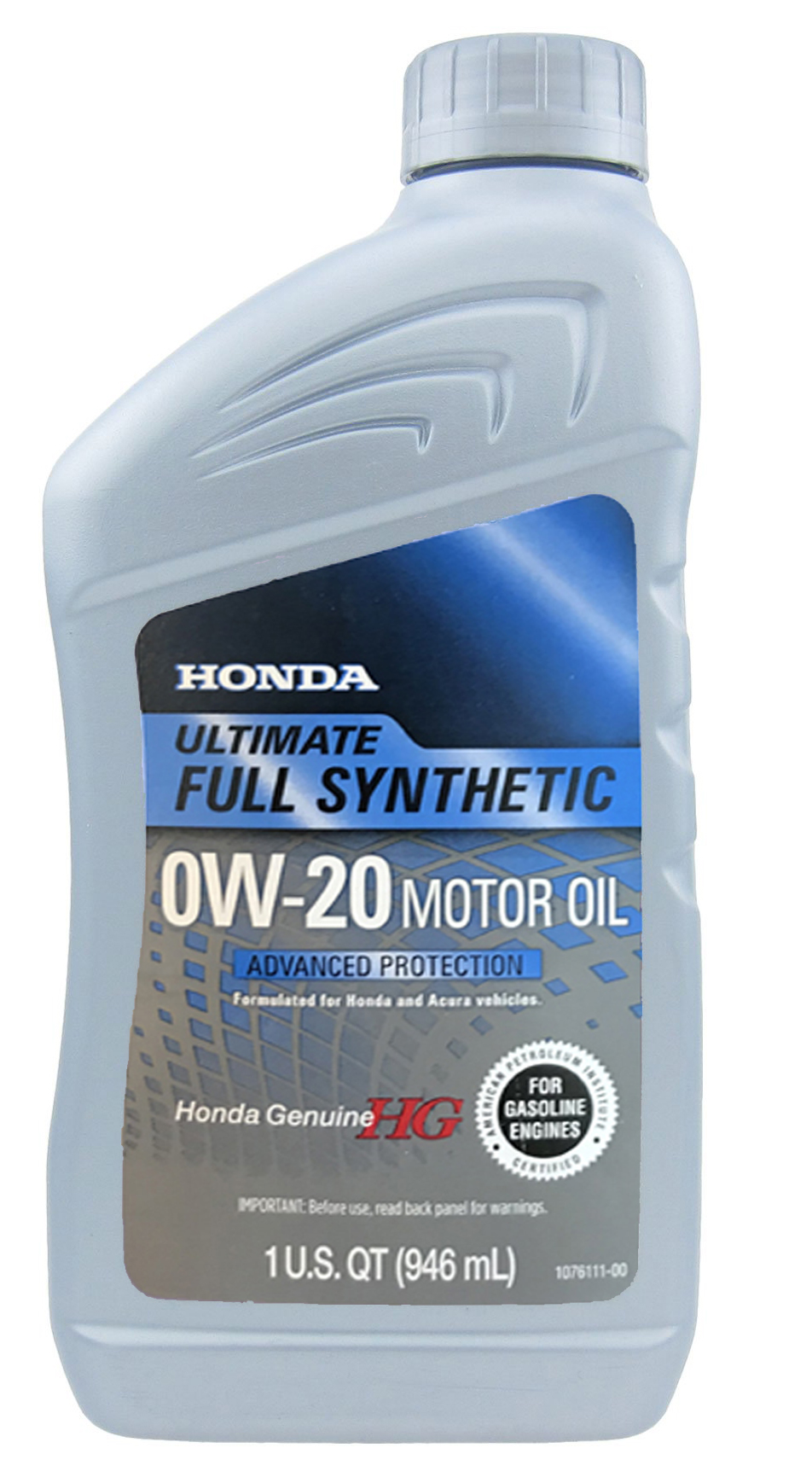 фото Моторное масло honda ultimate full synthetic 0w-20 0,946л