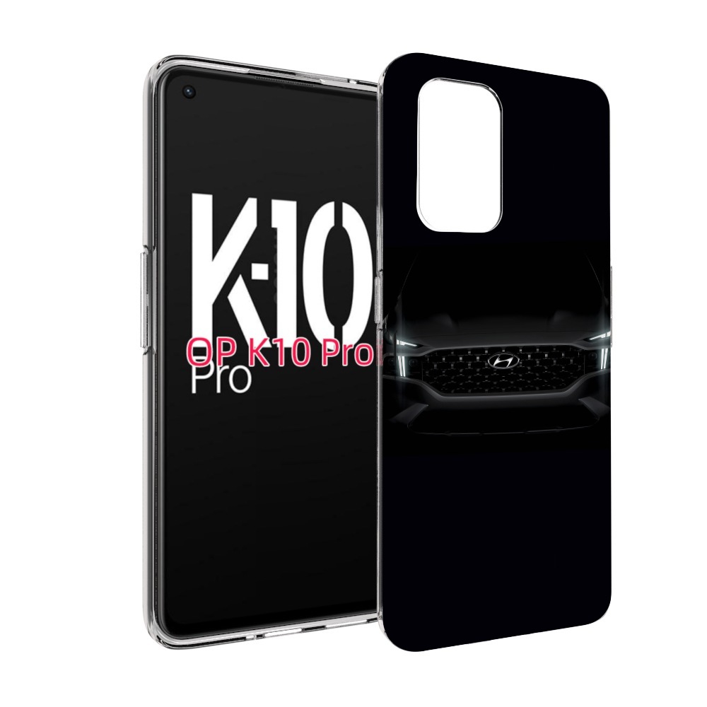 

Чехол MyPads hyundai 2 для OPPO K10 Pro, Прозрачный, Tocco