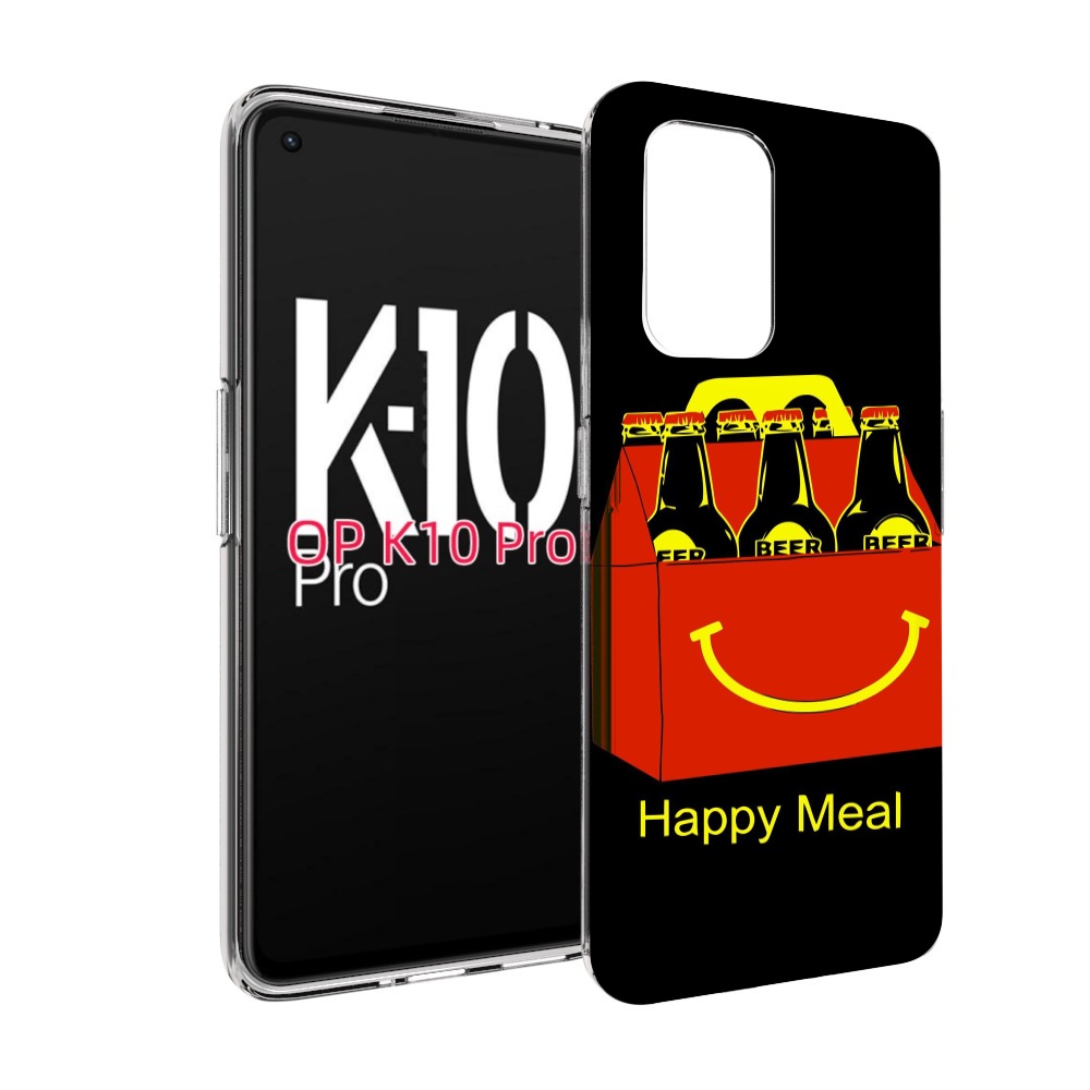 

Чехол MyPads Happy Meal для OPPO K10 Pro, Прозрачный, Tocco