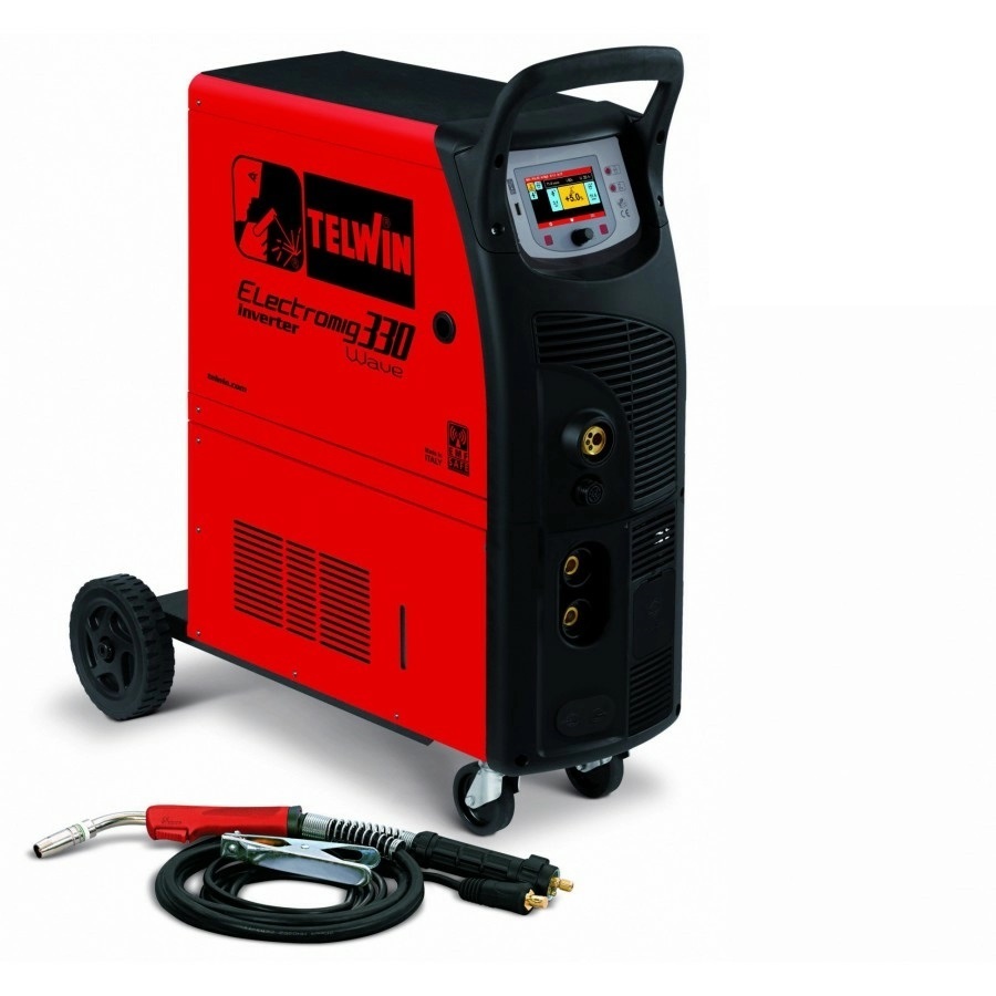 

Сварочный полуавтомат TELWIN ELECTROMIG 330 WAVE 400V + ACC