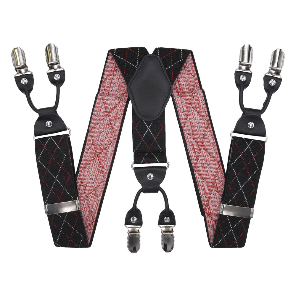 

Подтяжки унисекс OTOKODESIGN 17-56365 черные, 17-56365