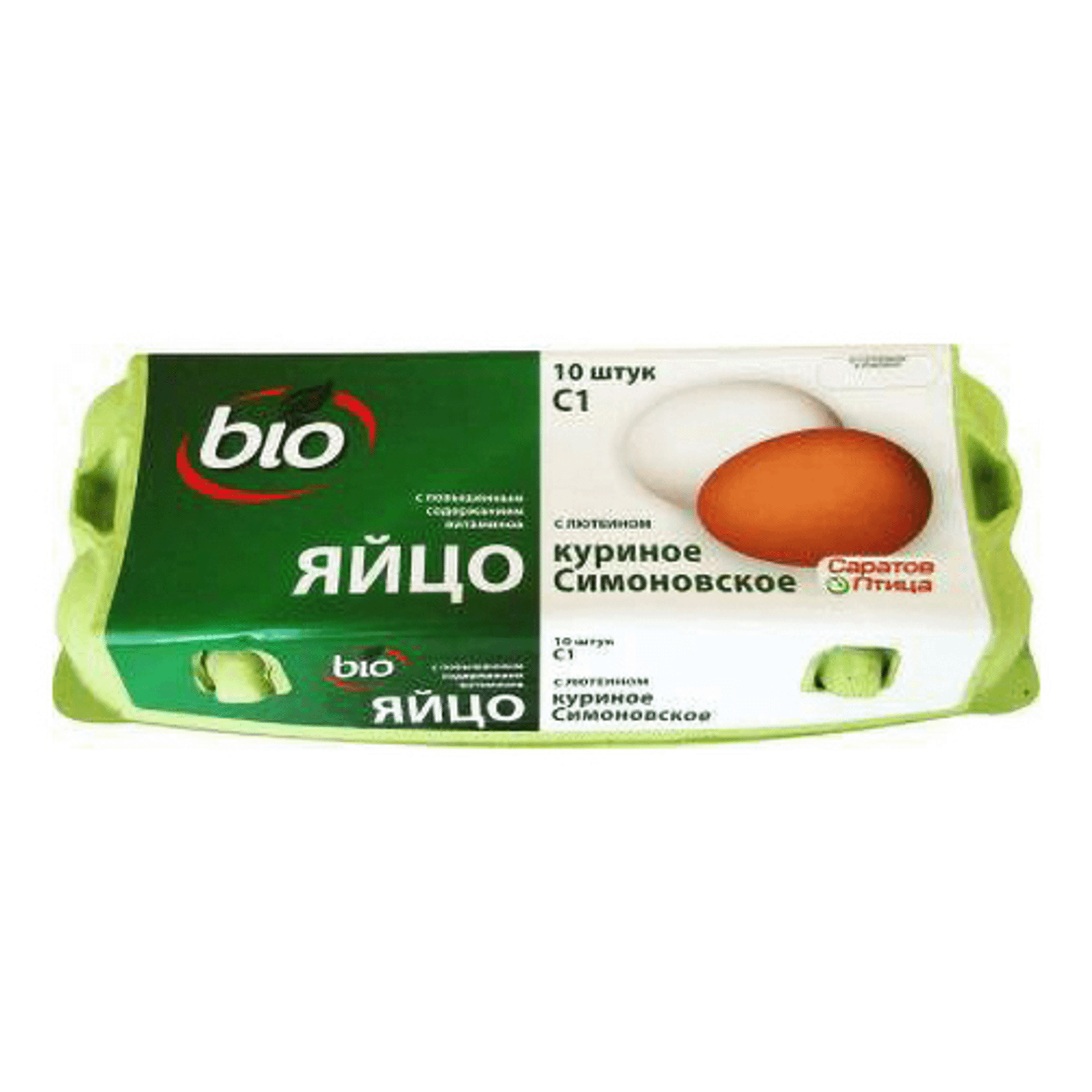 

Яйцо куриное Био С1 10 шт