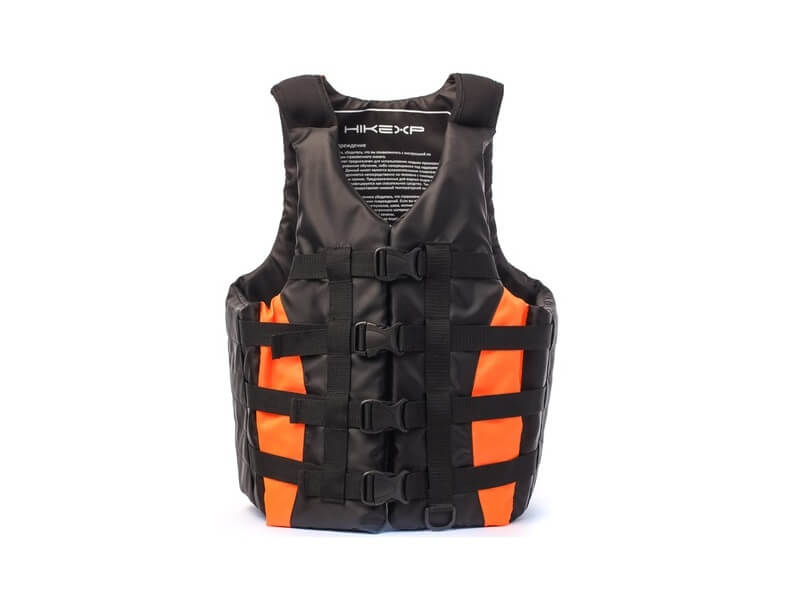 

Спасательный жилет HikeXP Universal Orange/Black, р-р L, Черный, Universal Orange/Black