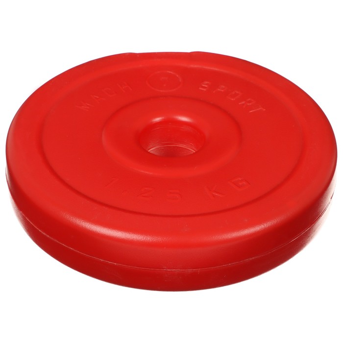 

Диск для штанги Гантельный 1,25 кг, 30 мм, Красный, Гантельный