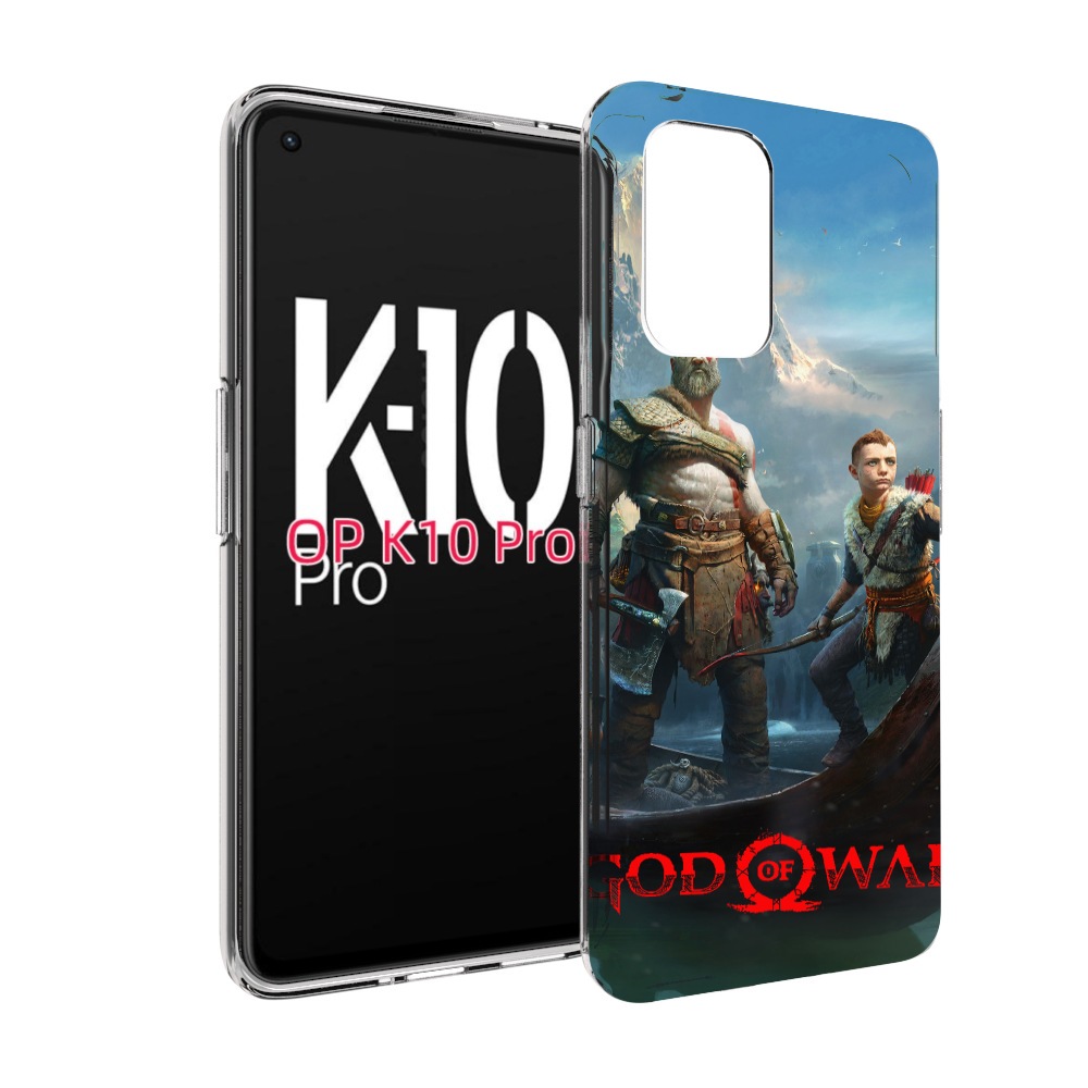 

Чехол MyPads God Of War Кратос Атрей для OPPO K10 Pro, Прозрачный, Tocco