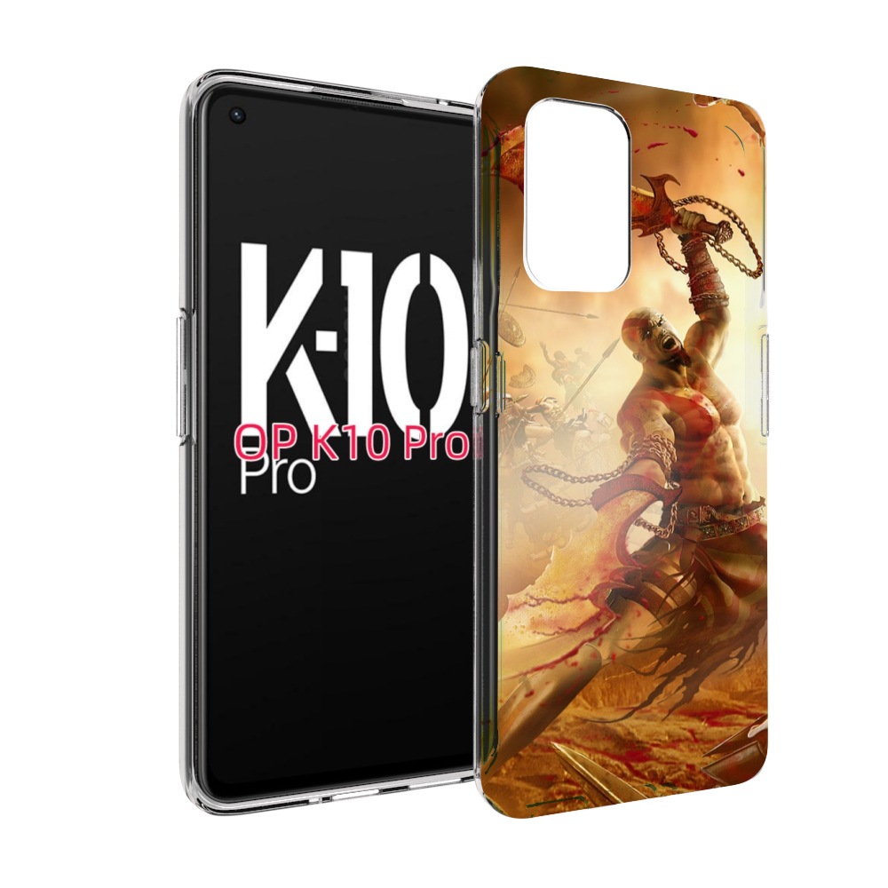 

Чехол MyPads God Of War III для OPPO K10 Pro, Прозрачный, Tocco