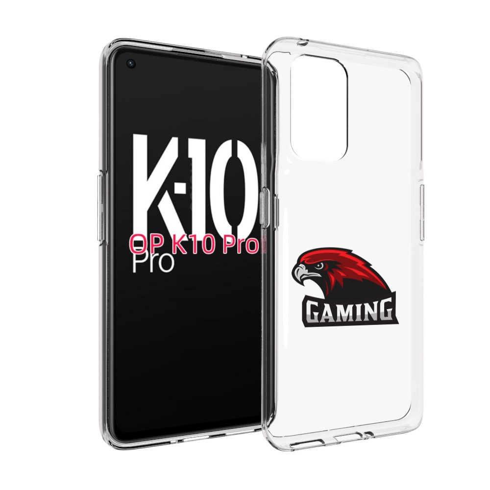 

Чехол MyPads Gaming-1 мужской для OPPO K10 Pro, Прозрачный, Tocco