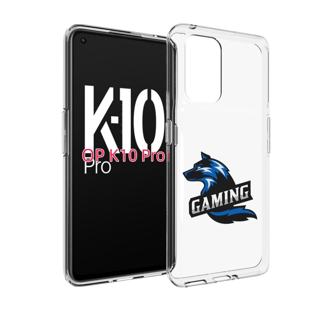 

Чехол MyPads Gaming мужской для OPPO K10 Pro, Прозрачный, Tocco
