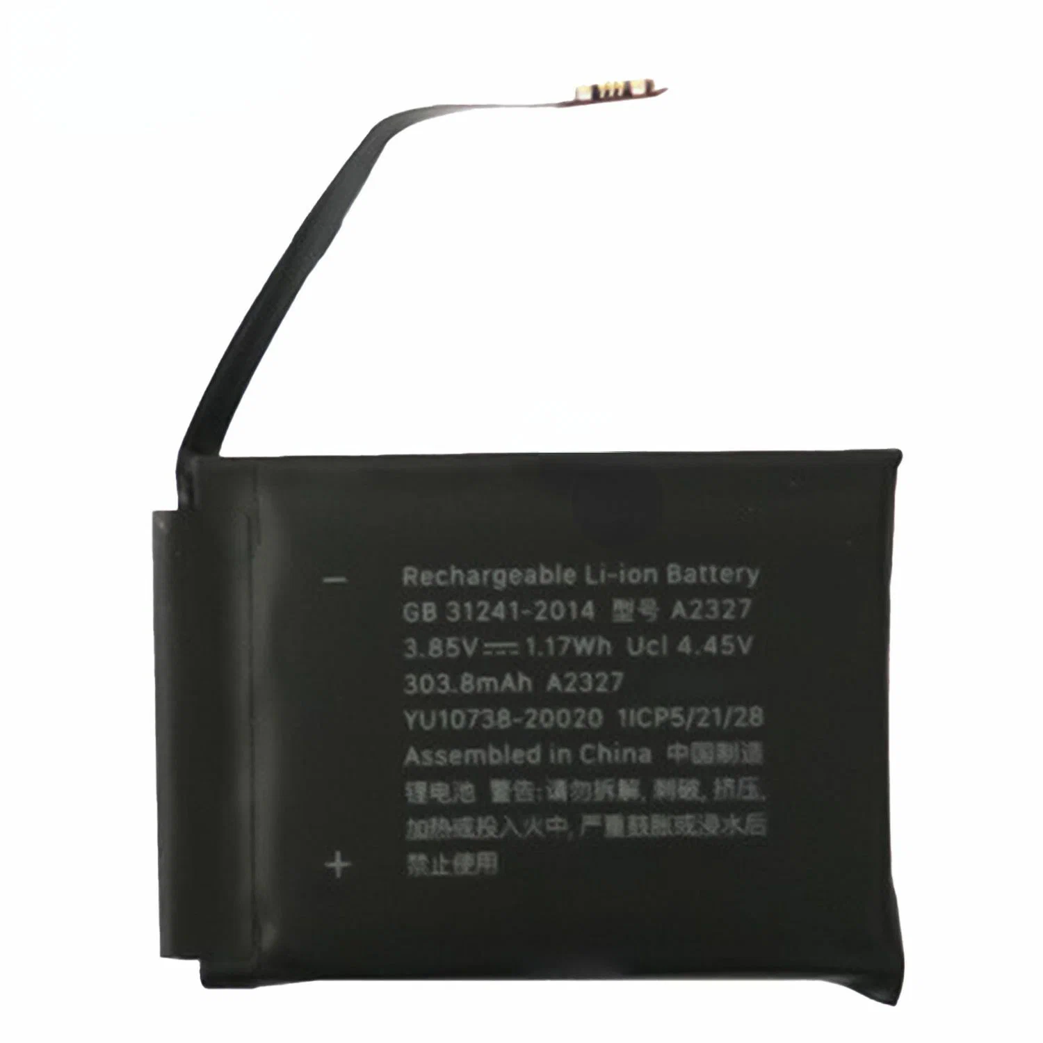 

Аккумулятор для Apple Watch Series S6 44 mm (A2327) 304 mAh, Черный, Apple Watch Series S6 44 mm (A2327)