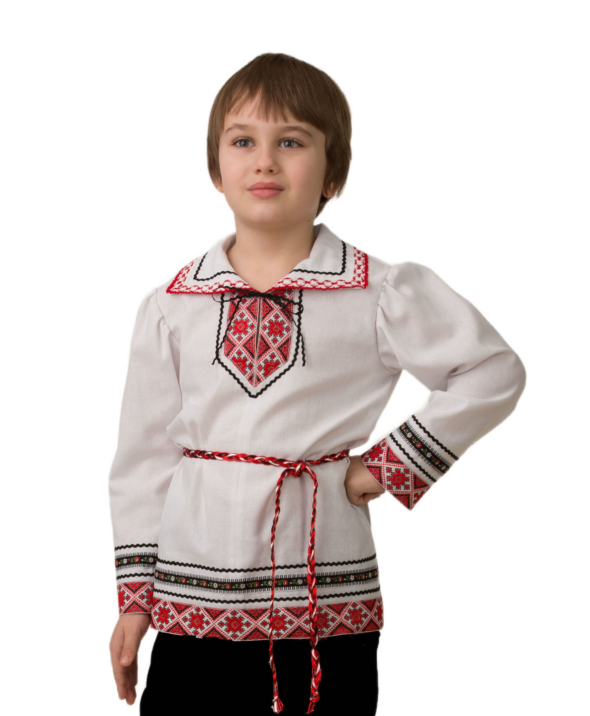 

Рубашка вышиванка Jeanees Батик Национальный костюм, арт. 5601-1, размер: 128-64