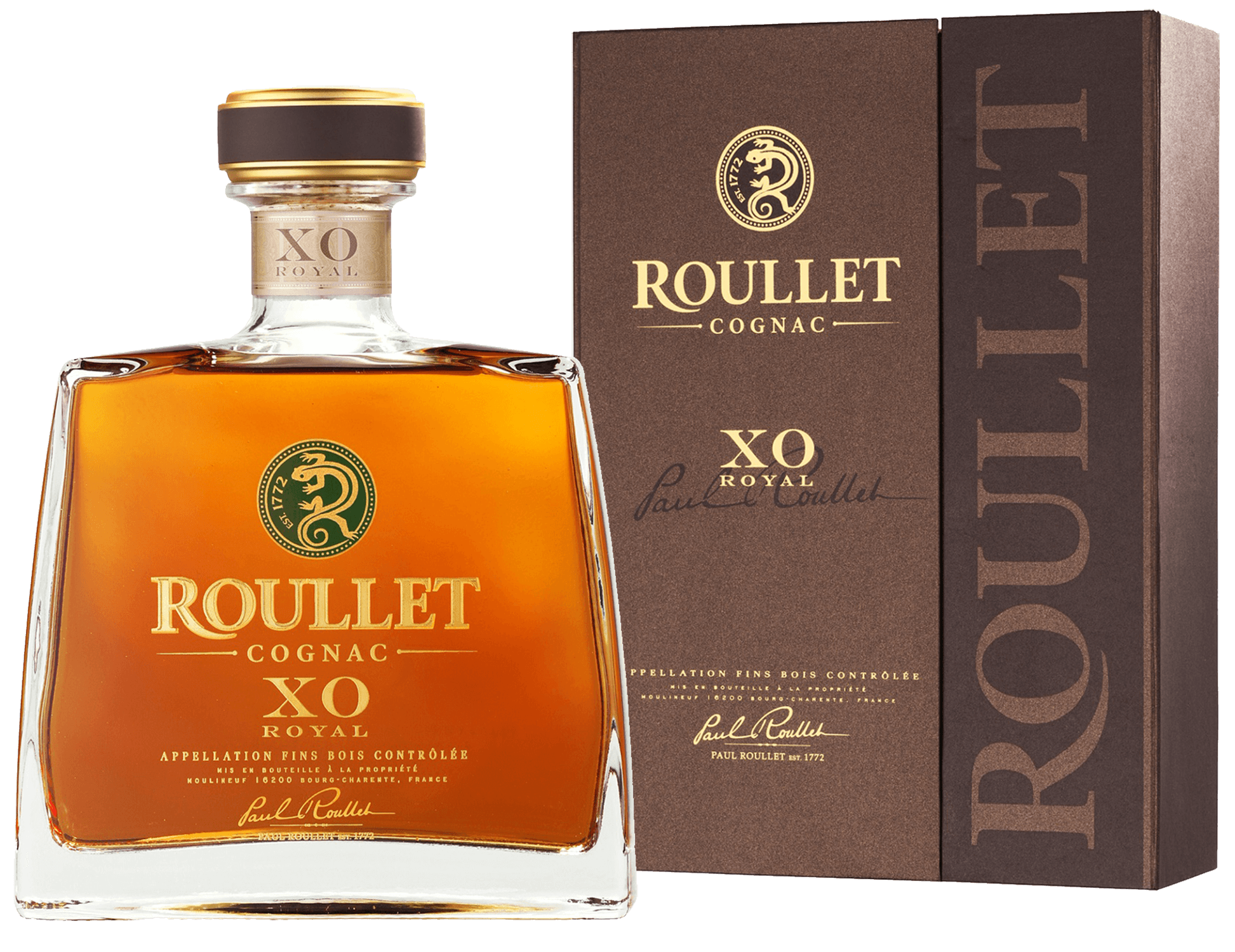 

Коньяк Roullet Cognac XO Royal Fins Bois (gift box)