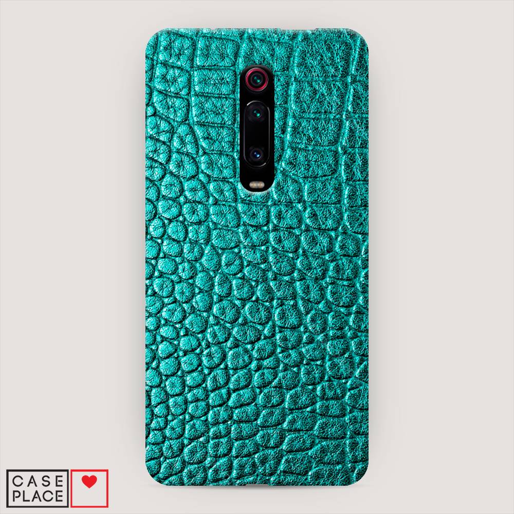 

Пластиковый чехол "Бирюзовая змея" на Xiaomi Mi 9T, 35720-2
