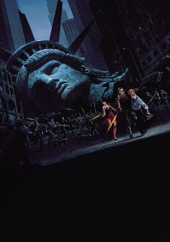 

Постер к фильму "Побег из Нью-Йорка" (Escape from New York) A4