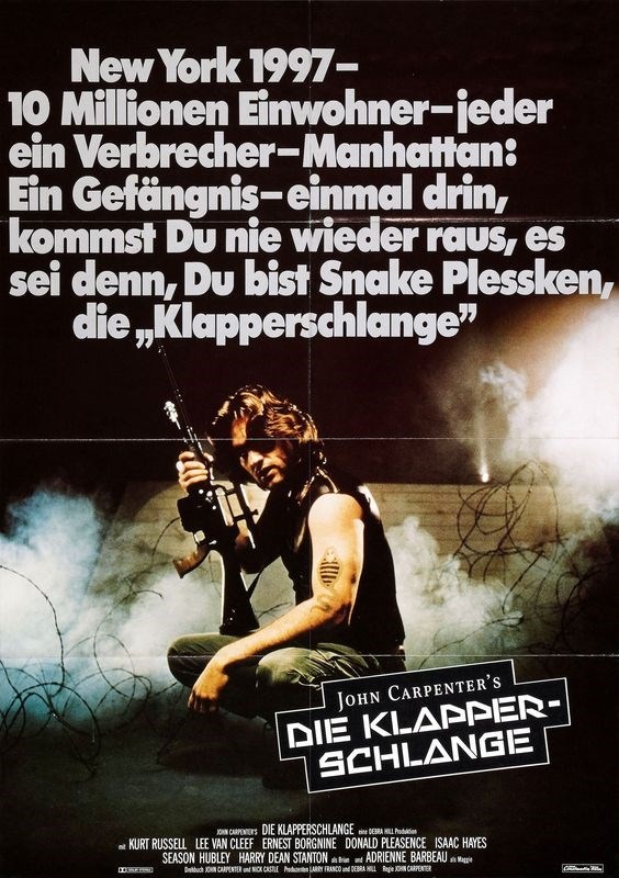 

Постер к фильму "Побег из Нью-Йорка" (Escape from New York) Оригинальный 41,9x59,4 см