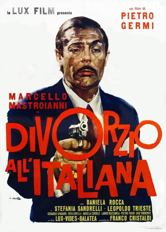 

Постер к фильму "Развод по-итальянски" (Divorzio all'italiana) 50x70 см